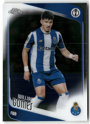 Fußball William Gomes 2025-26 Topps Chrome UEFA Europa League #50 FC Porto Trading Card Original