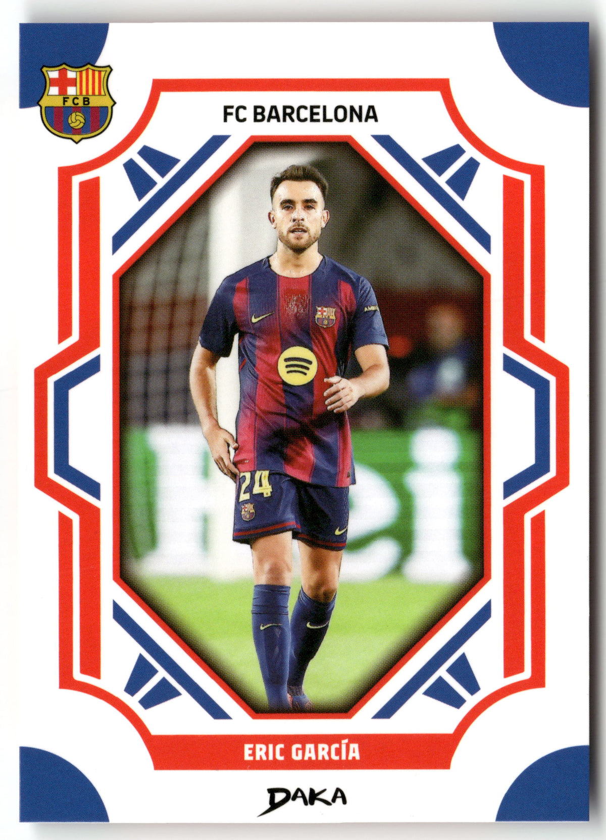 Fußball Eric García DAKA FC Barcelona 2025 #FCB-16-B FC Barcelona Trading Card Original