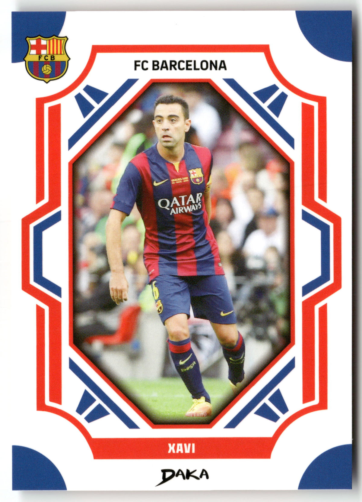 Fußball Xavi DAKA FC Barcelona 2025 #FCB-29-B FC Barcelona Trading Card Original