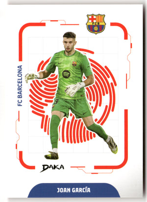 Fußball Joan García 2025 Daka FC Barcelona #EK-10 Locked FC Barcelona Trading Card Original