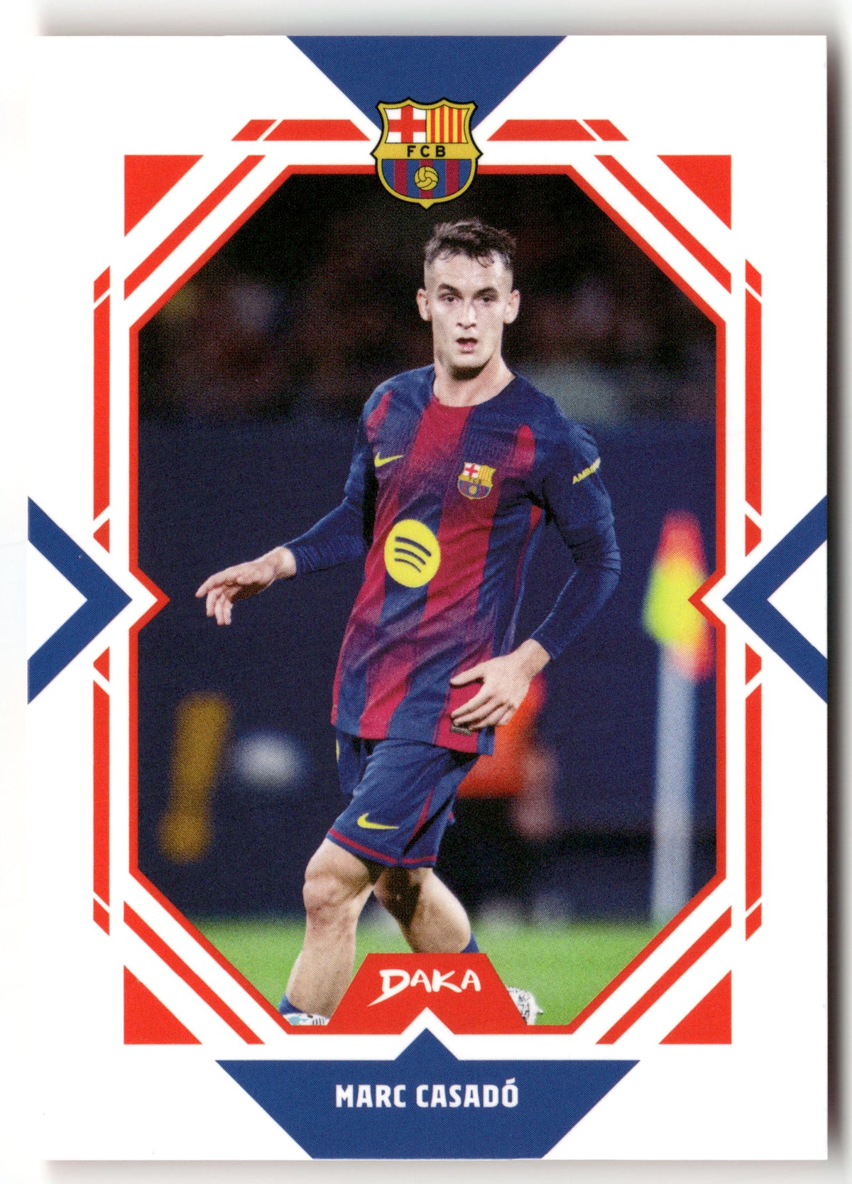 Fußball Marc Casadó 2025 Daka FC Barcelona #FCB-11-A FC Barcelona Trading Card Original