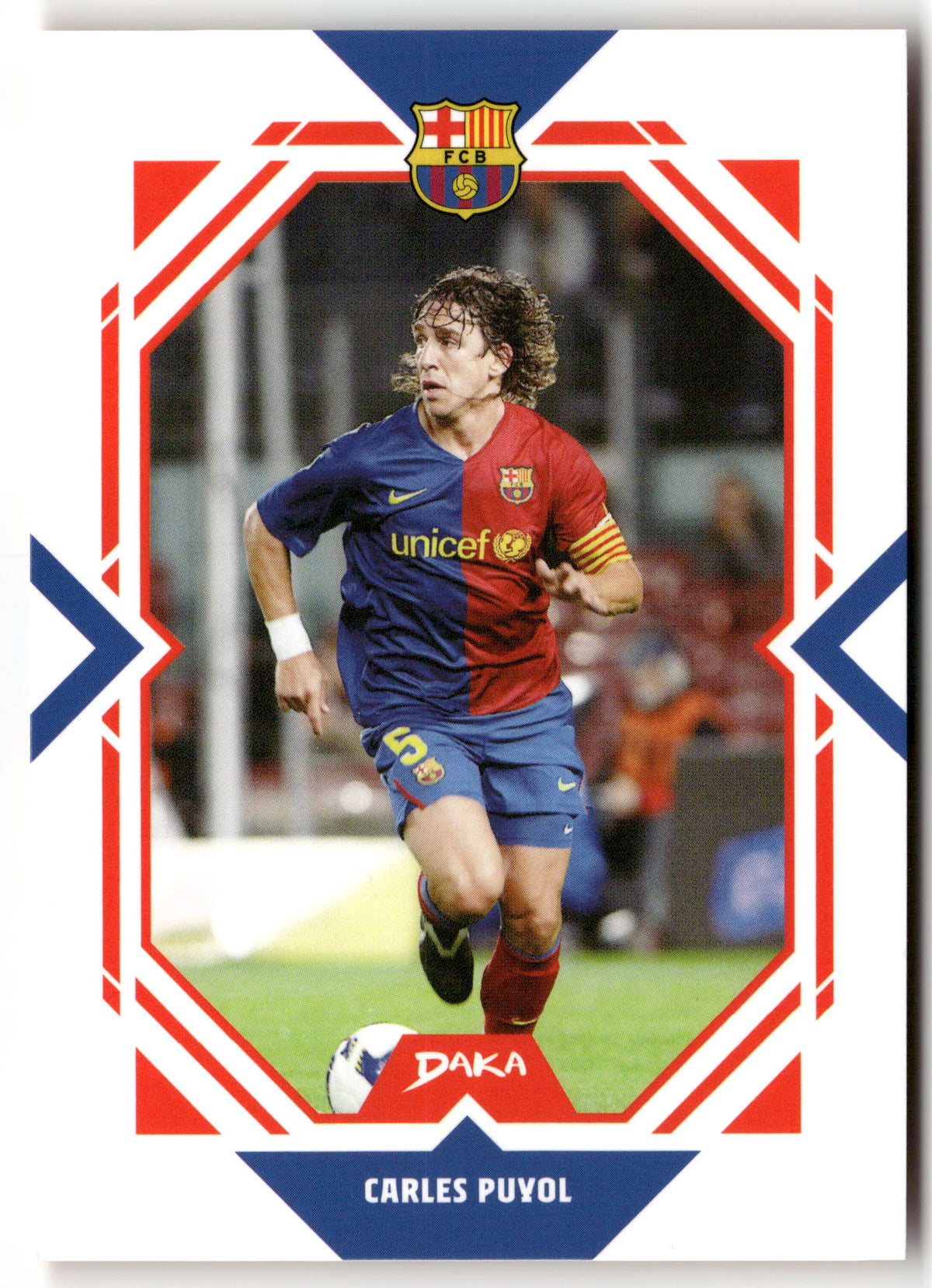 Fußball Carles Puyol DAKA FC Barcelona 2025 #FCB-27-A FC Barcelona Trading Card Original