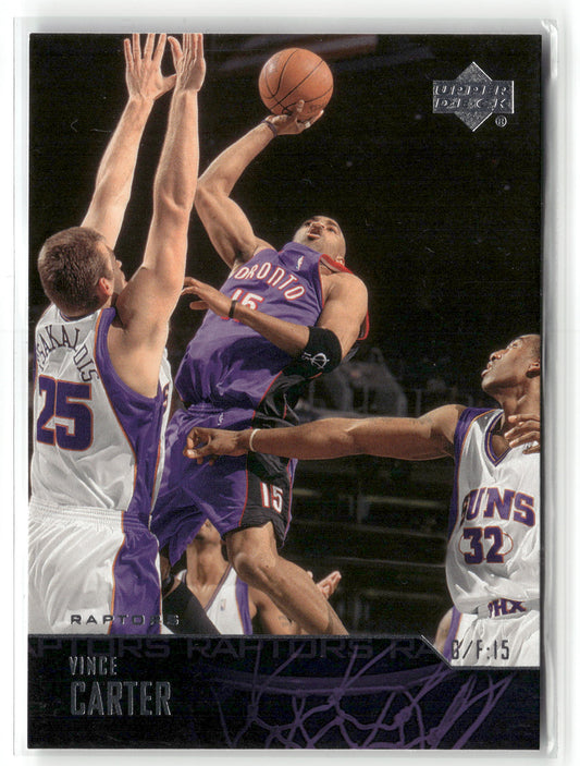 Basketball NBA Vince Carter 2003-04 Upper Deck #268 Toronto Raptors Trading Card Original