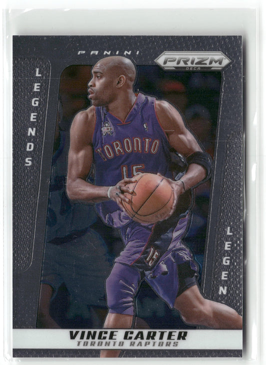 Basketball NBA Vince Carter 2024-25 Panini Prizm Deca Basketball #223 Toronto Raptors Trading Card Original