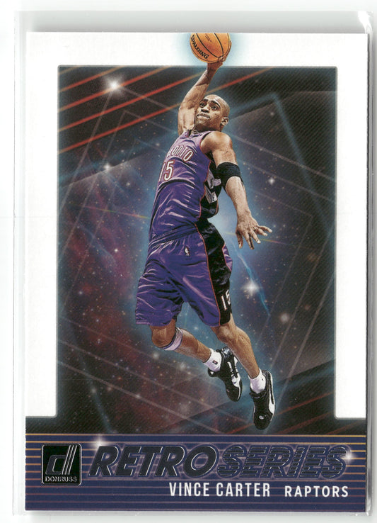 Basketball NBA Vince Carter 2021-22 Panini Donruss Basketball #16 Toronto Raptors Trading Card Original