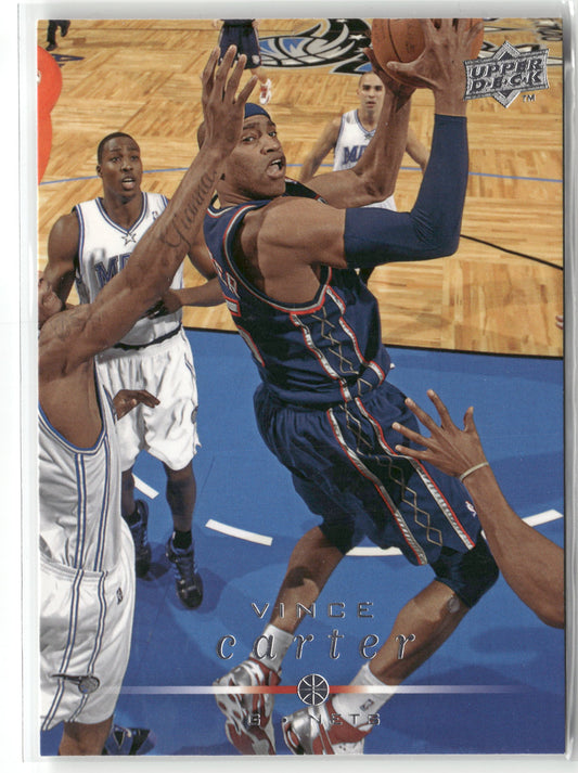 Basketball NBA Vince Carter 2008-09 Upper Deck Basketball #119 New Jersey Nets Trading Card Original