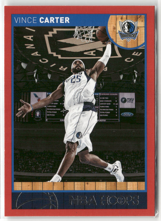 Basketball NBA Vince Carter 2013-14 Panini NBA Hoops #125 Dallas Mavericks Trading Card Original