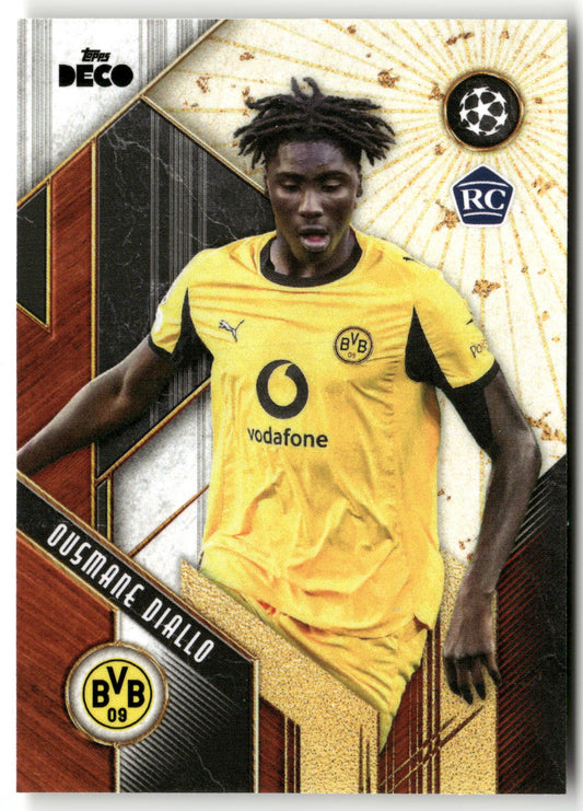 Pokémon TCG Ousmane Diallo Topps Deco UEFA Champions League 2024-25 L'Nouvel Espirit Borussia Dortmund Rookie Card RC Trading Card Original