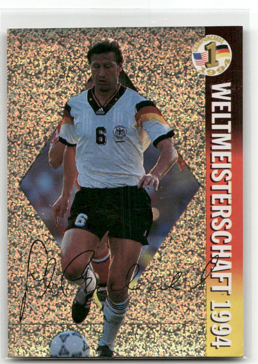Fußball Guido Buchwald Panini Weltmeisterschaft 1994 #53 VfB Stuttgart Trading Card Original