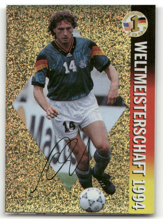 Fußball Michael Schulz Panini Weltmeisterschaft 1994 Champion Cards #9 Borussia Dortmund Trading Card Original