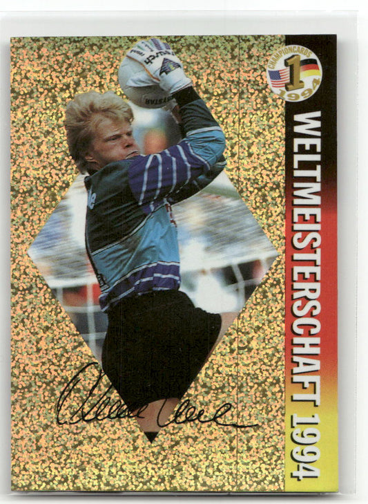 Fußball Oliver Kahn Panini Weltmeisterschaft 1994 Champion Cards #3 Karlsruher SC Trading Card Original