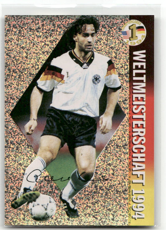 Fußball Maurizio Gaudino Panini Weltmeisterschaft 1994 #16 Eintracht Frankfurt Trading Card Original