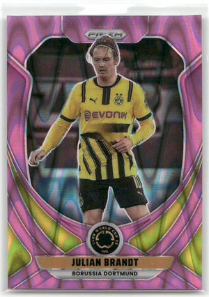 Fußball Julian Brandt 2025 Panini Prizm FIFA Club World Cup #45 Purple Raywave /299 Borussia Dortmund Trading Card Original