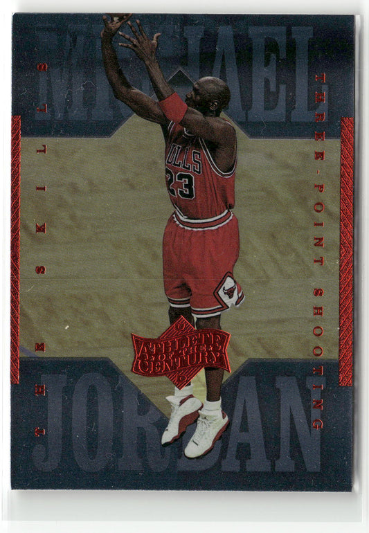 Basketball NBA Michael Jordan Upper Deck Athlete of the Century 1999 #31 Chicago Bulls Trading Card Original