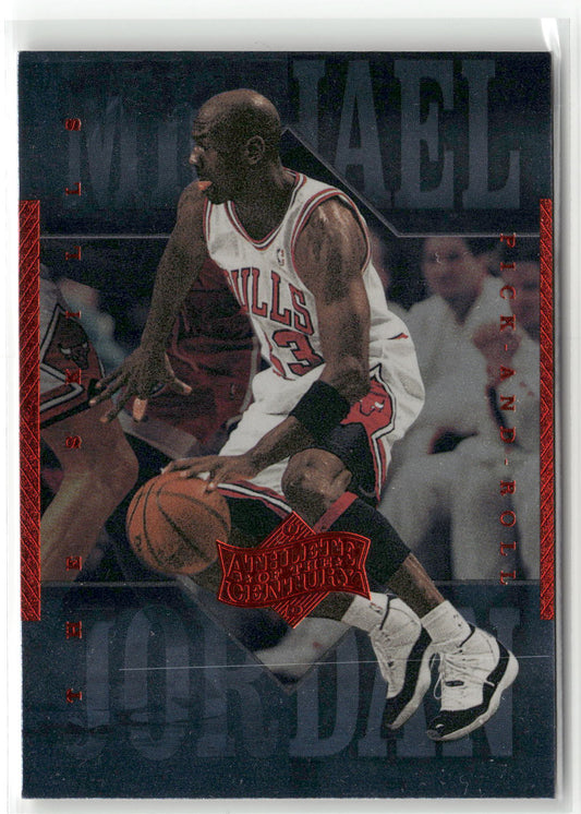 Basketball NBA Michael Jordan Upper Deck Athlete of the Century 1999 #34 Chicago Bulls Trading Card Original