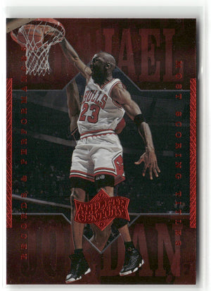 Basketball NBA Michael Jordan Upper Deck Athlete of the Century 1999 #5 Chicago Bulls Trading Card Original