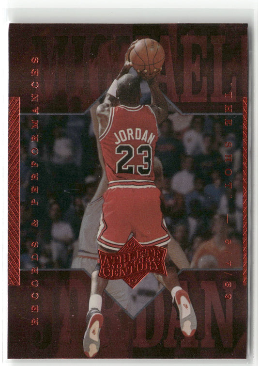 Basketball NBA Michael Jordan Upper Deck Athlete of the Century 1999 #14 Chicago Bulls Trading Card Original