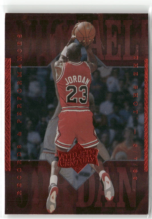 Basketball NBA Michael Jordan Upper Deck Athlete of the Century 1999 #14 Chicago Bulls Trading Card Original