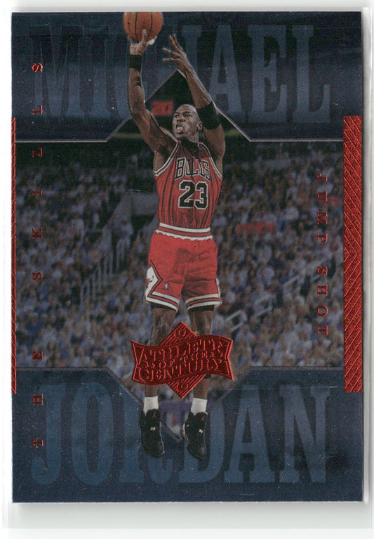Basketball NBA Michael Jordan Upper Deck Athlete of the Century 1999 #1 Chicago Bulls Trading Card Original