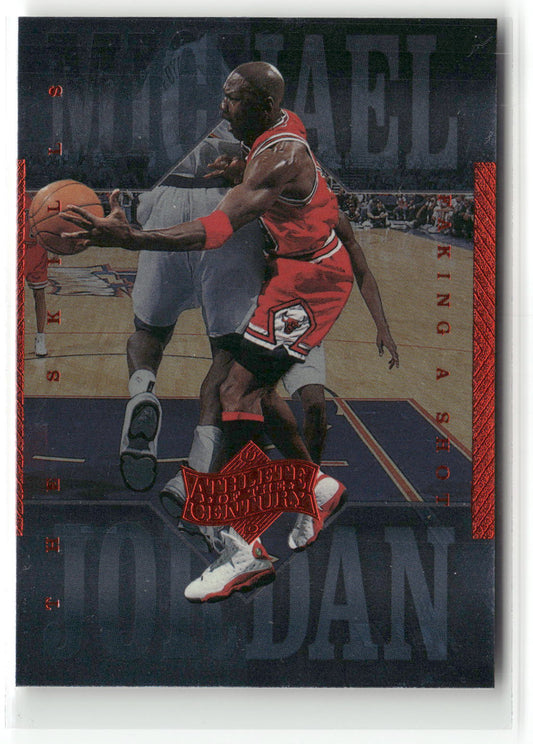 Basketball NBA Michael Jordan Upper Deck Athlete of the Century 1999 #7 Chicago Bulls Trading Card Original