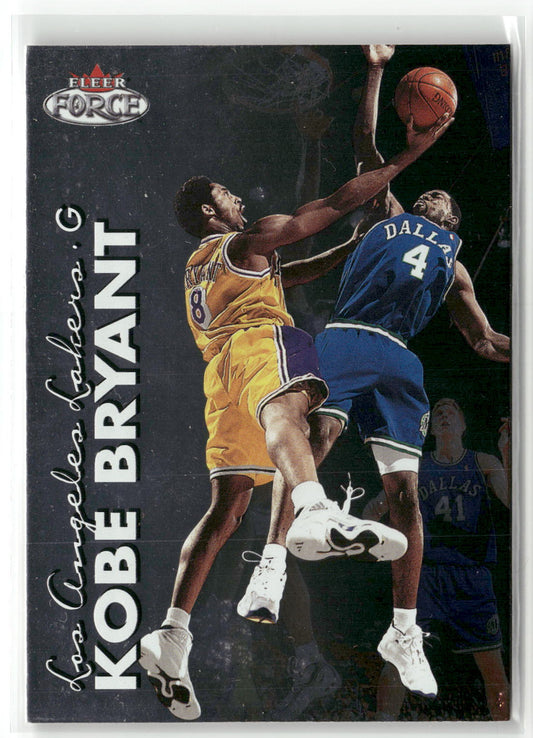 Basketball NBA Kobe Bryant 1999-00 Fleer Force #2 Los Angeles Lakers Trading Card Original