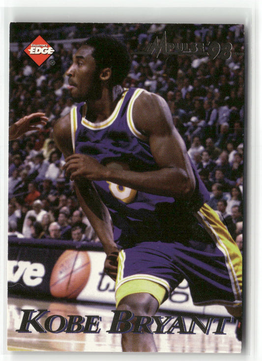 Basketball NBA Kobe Bryant 1998 Collector's Edge Impulse #41 Los Angeles Lakers Trading Card Original