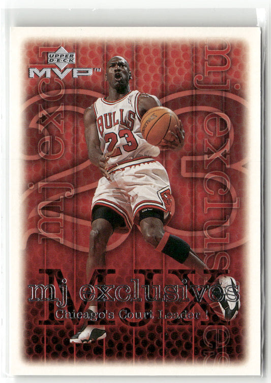 Basketball NBA Michael Jordan 1999-00 Upper Deck MVP #198 Chicago Bulls Trading Card Original