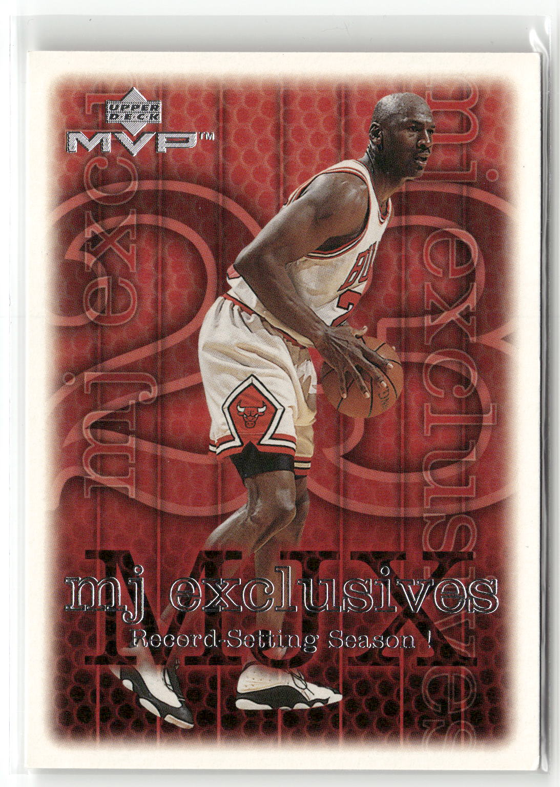 Basketball NBA Michael Jordan Upper Deck MVP 1999-00 #202 Chicago Bulls Trading Card Original