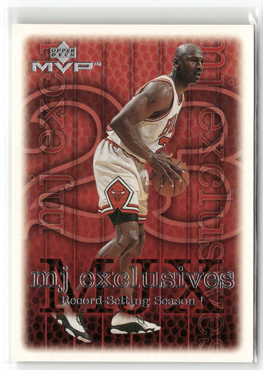 Basketball NBA Michael Jordan Upper Deck MVP 1999-00 #202 Chicago Bulls Trading Card Original