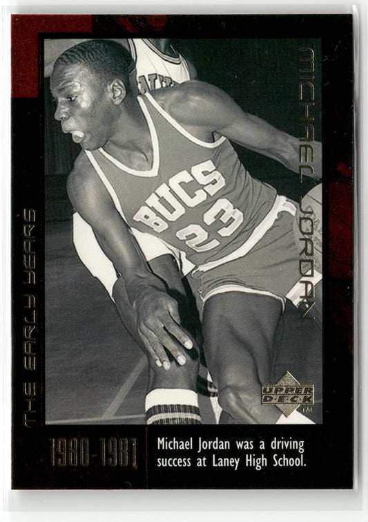 Basketball NBA Michael Jordan Upper Deck The Early Years 1999 #2 Trading Card Original