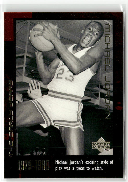 Basketball NBA Michael Jordan Upper Deck The Early Years 1999 #5 Trading Card Original