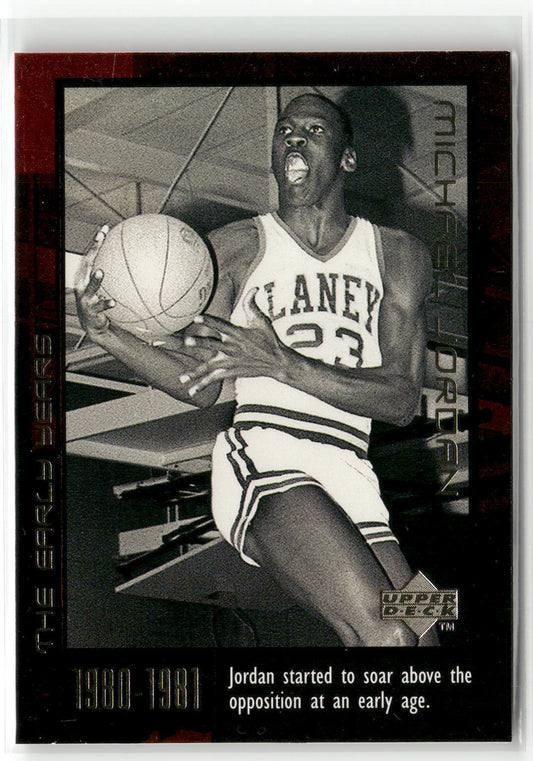 Basketball NBA Michael Jordan Upper Deck The Early Years 1999 #4 Trading Card Original