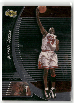 Basketball NBA Michael Jordan UD Ionix 1999 #13 Chicago Bulls Trading Card Original