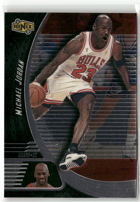 Basketball NBA Michael Jordan 1999 Upper Deck UD Ionix #5 Chicago Bulls Trading Card Original