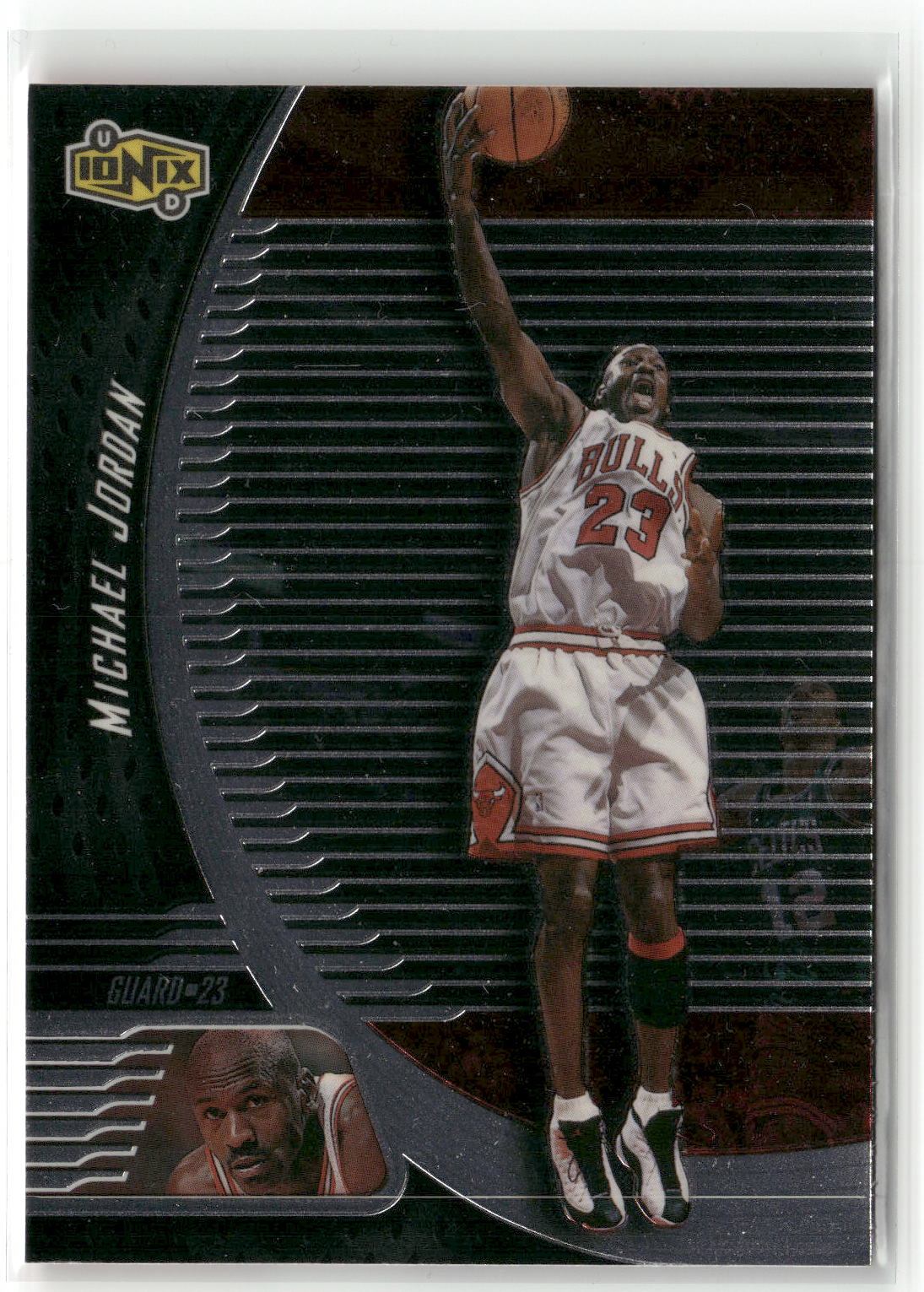 Basketball NBA Michael Jordan UD Ionix 1999 #13 Chicago Bulls Trading Card Original