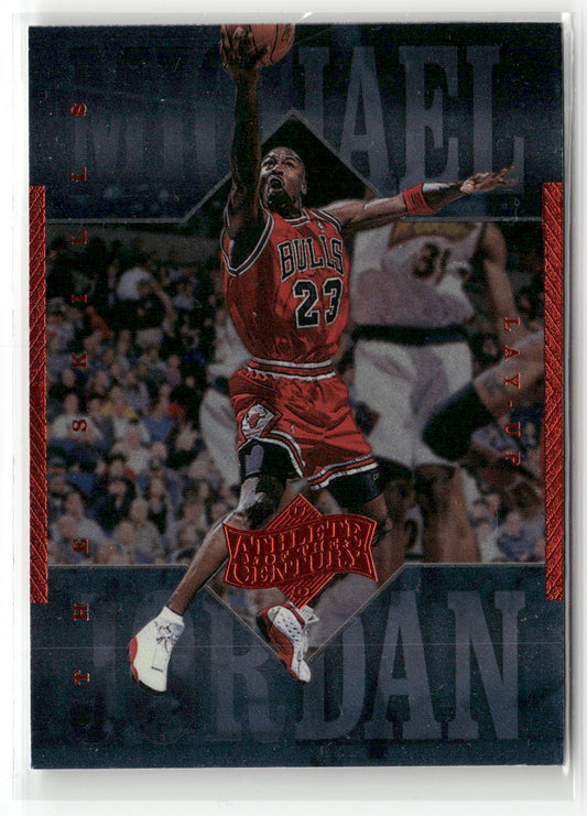 Basketball NBA Michael Jordan Upper Deck Athlete of the Century 1999 #55 Chicago Bulls Trading Card Original