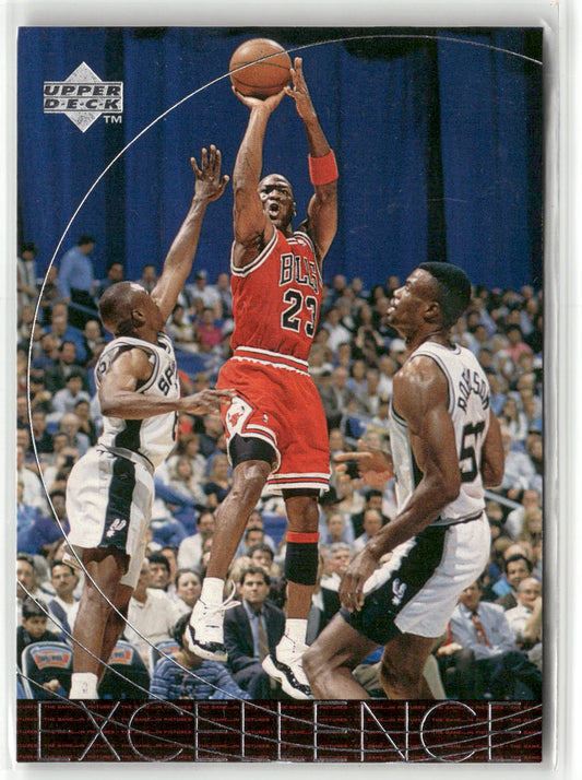 Basketball NBA Michael Jordan 1996 Upper Deck The Game in Pictures #165 Chicago Bulls Trading Card Original