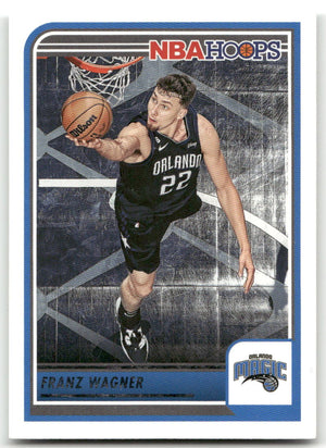 Basketball NBA Franz Wagner 2023-24 NBA Hoops #122 Orlando Magic Trading Card Original