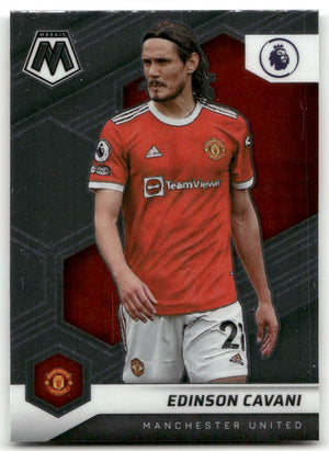 Fußball Edinson Cavani - 2021-22 Panini Mosaic Premier League Soccer - Manchester United #144 Trading Card Original