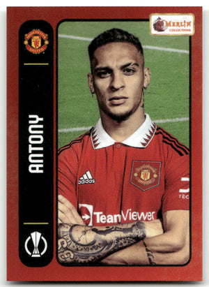 Fußball Antony - 2022-23 Topps Merlin Heritage 98 Card Collection - Manchester United #078 Trading Card Original