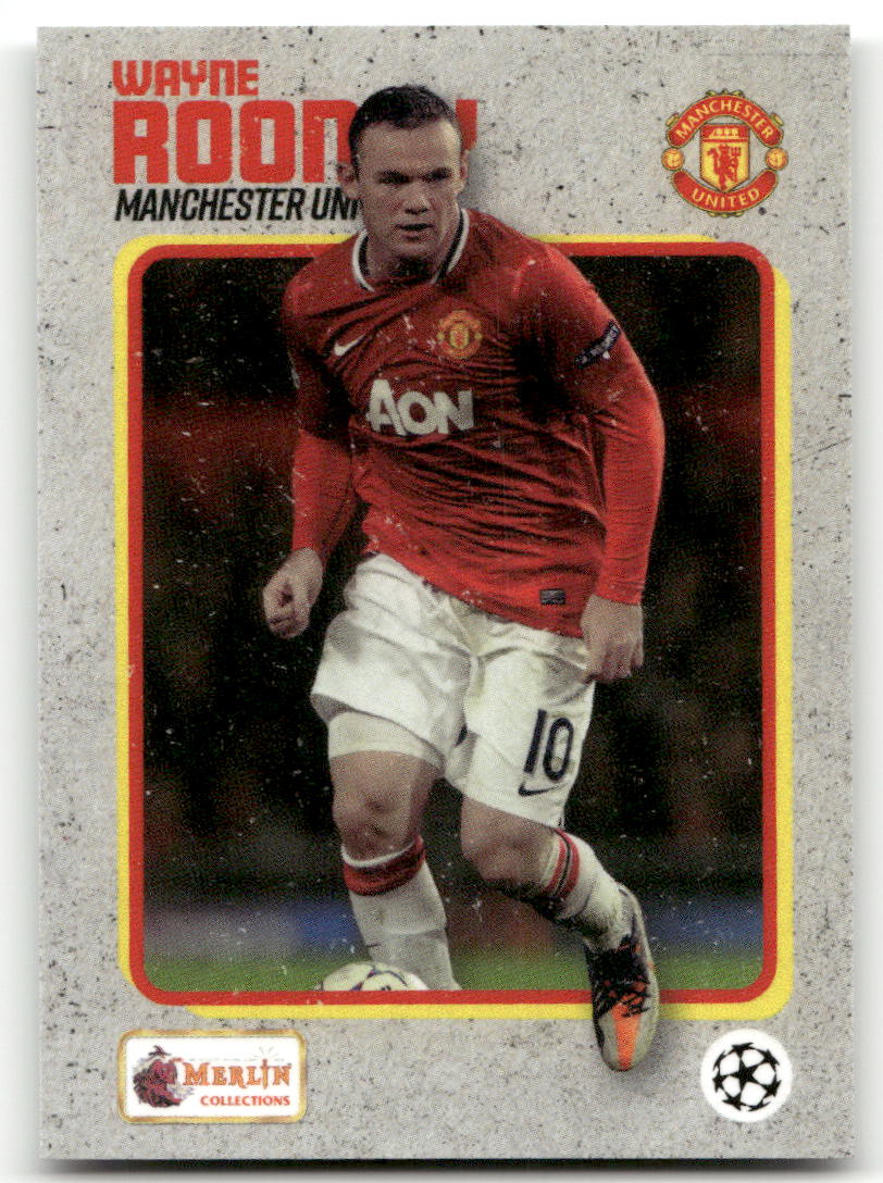 Fußball Wayne Rooney - 2022 Topps Merlin Heritage 98 Card Collection - Manchester United #174 Trading Card Original