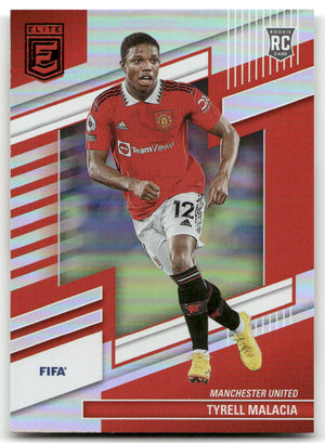 Fußball Tyrell Malacia Rookie - 2022-23 Panini Donruss Elite FIFA Soccer - Manchester United #144 Trading Card Original