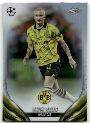 Fußball Marco Reus - 2023-24 Topps Chrome UEFA UCC - Refractor - Borussia Dortmund #173 Trading Card Original