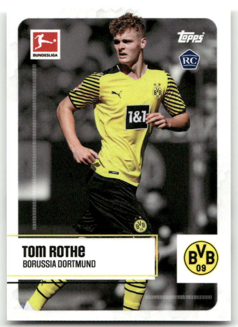 Fußball Tom Rothe Rookie - 2022 Topps Bundesliga Stars of the Season - Borussia Dortmund Trading Card Original