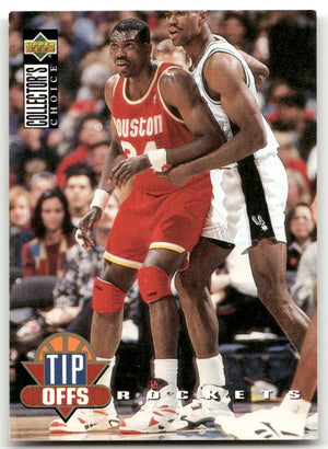 Basketball NBA Hakeem Olajuwon - 1994-95 Upper Deck Collector's Choice - Houston Rockets #175 Trading Card Original