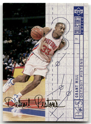 Basketball NBA Grant Hill - 1994-95 Upper Deck Collector's Choice - Detroit Pistons #379 Trading Card Original