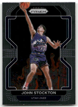 Basketball NBA John Stockton - 2021-22 Panini Prizm Basketball - Utah Jazz #267 Trading Card Original