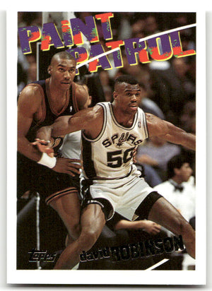 Basketball NBA David Robinson - 1994 Topps - San Antonio Spurs #108 Trading Card Original