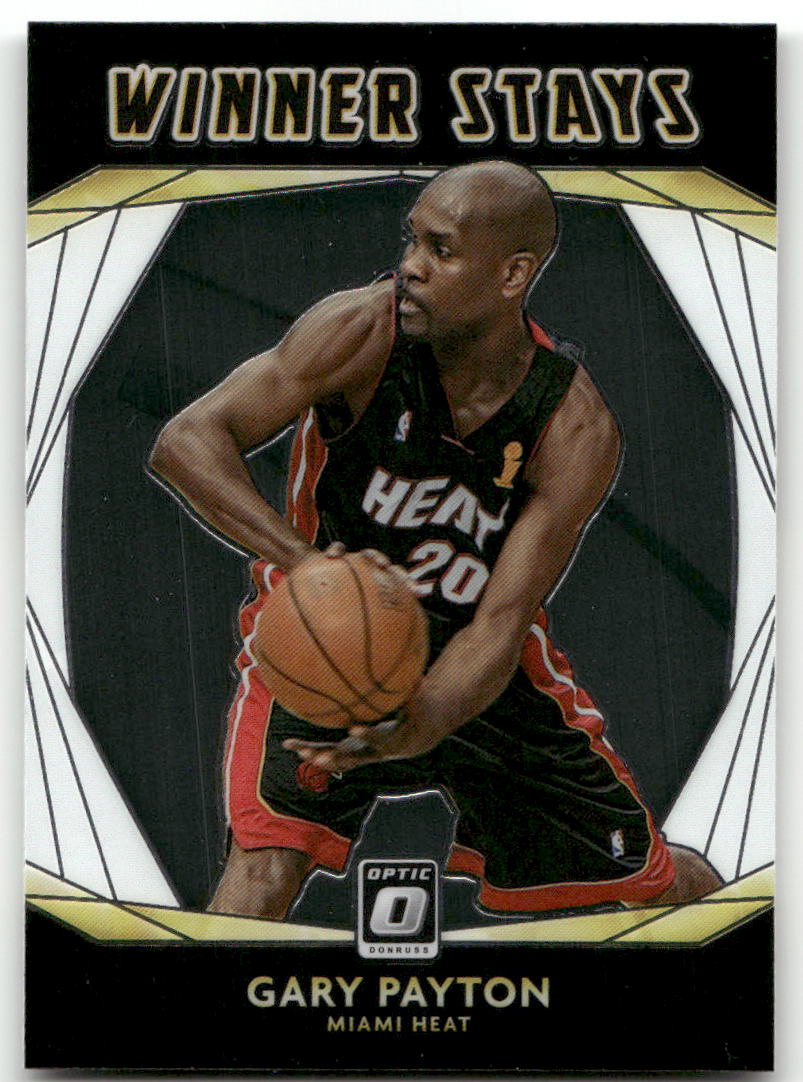 Basketball NBA Gary Payton - 2020-21 Panini Donruss Optic Basketball - Miami Heat #14 Trading Card Original