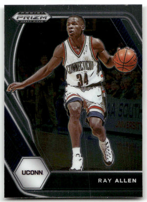 Basketball NBA Ray Allen - 2021 Panini Prizm Draft Picks - UConn #91 Trading Card Original